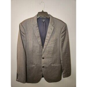 J. Crew Ludlow Jacket Men's‎ 42R Gray Blazer Suit Sport Coat 100% Italian Wool